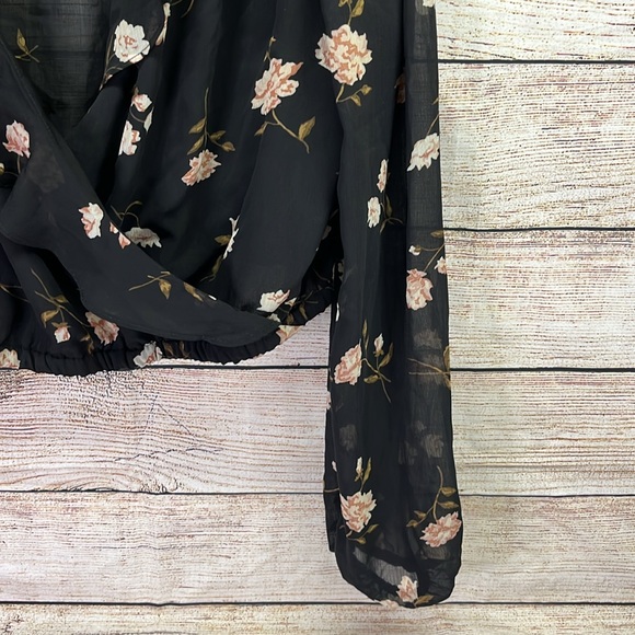 Garage Floral crop Top Size L - Picture 4 of 6